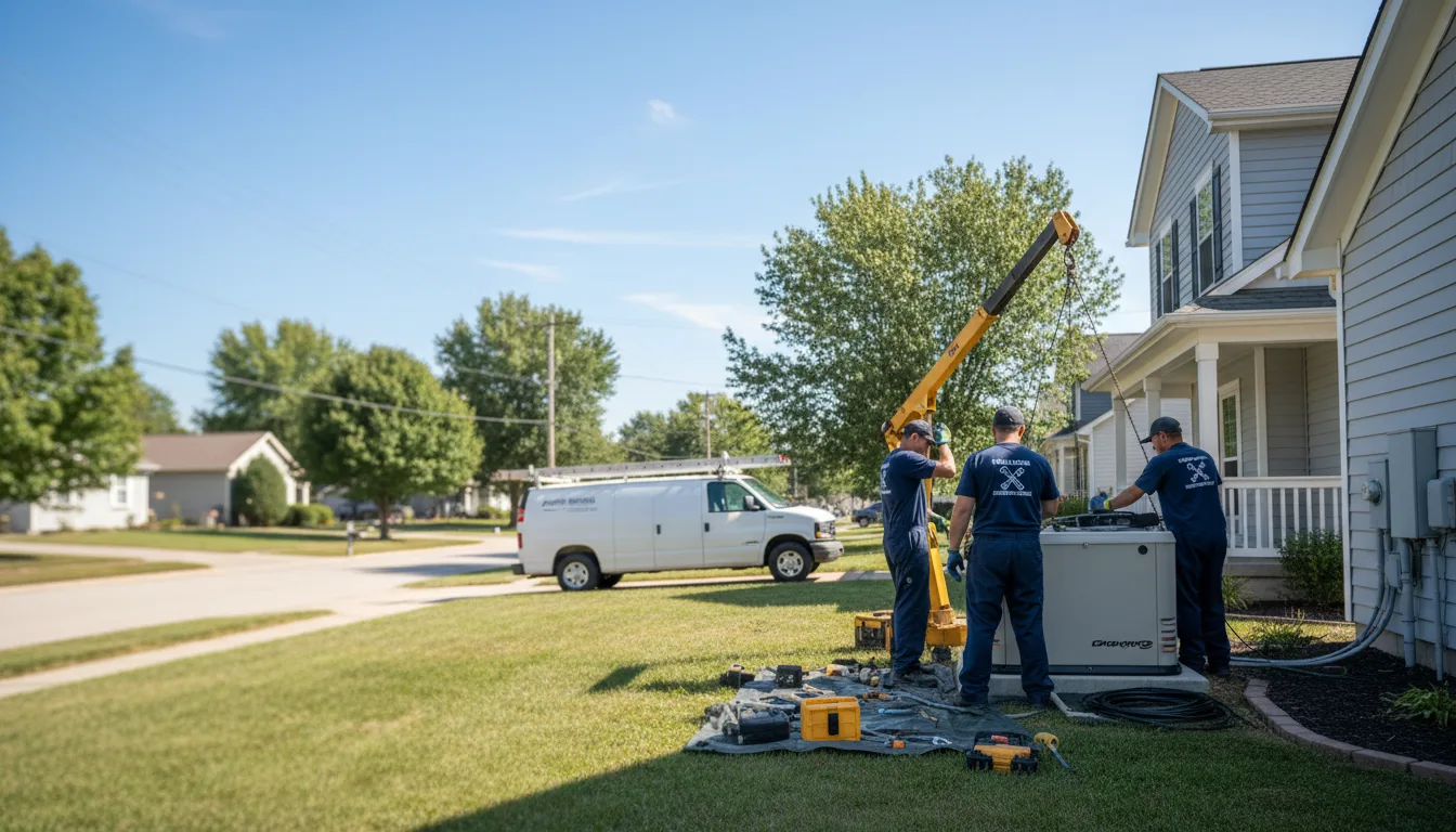 Generator Installation in Center Junction, IA near me